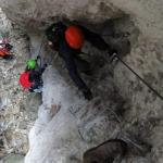 on Mauri e Miki Ferrata Burrone Giovanelli